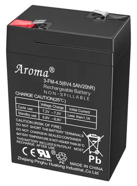 Aroma儿童电动车童车电瓶蓄电池