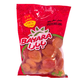 现货迪拜当地特产BAYARA口感清爽杏干杏脯无添加 400G袋 儿童零食