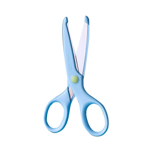 得力儿童剪刀手工安全剪刀小学生diy剪纸折纸剪子不伤手美术专用幼儿园手工专用圆头便携式圆头塑料小号剪子