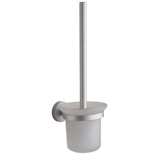 马桶刷子 卫生间厕所酒店太空铝把马桶刷毛刷清洁刷头软毛替换头