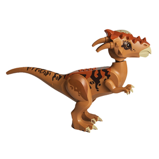 侏罗纪大号拼装恐龙积木儿童玩具礼物暴龙飞翼龙牛龙冥河龙双冠龙