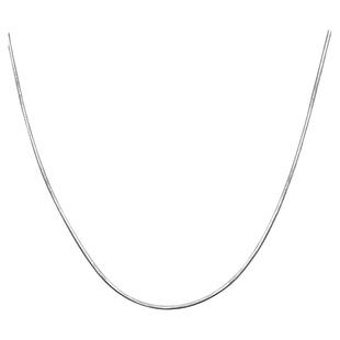 蛇骨链项链基础款不掉色蛇骨颈链男潮素链子亮面潮流美式锁骨链女