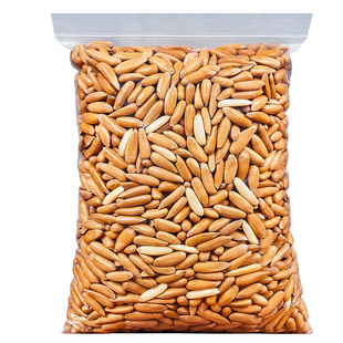 每果时光手剥巴西松子500g新货大颗粒阿富汗年货干果坚果零食