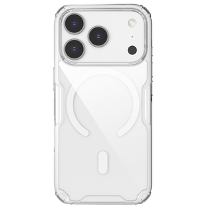 Nillkin耐尔金适用iPhone17Pro手机壳磁吸透明手机壳苹果17ProMax不沾指纹Air防摔四角气囊保护壳