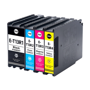 适用爱普生T13R1-T13R4墨盒Epson EM-C7100a墨盒彩色打印机墨水盒T13R一体机墨盒EP-C7000a墨水盒T6714维护箱