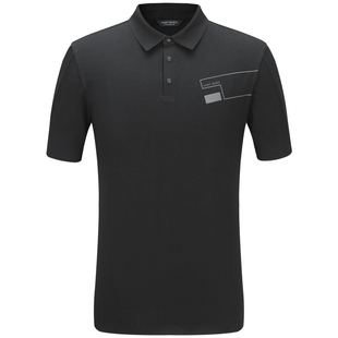 【抗菌吸湿速干】HART MARX男士休闲短袖polo衫夏棉透气弹力T恤男