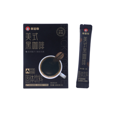 幸运咖美式黑咖啡冷热即溶