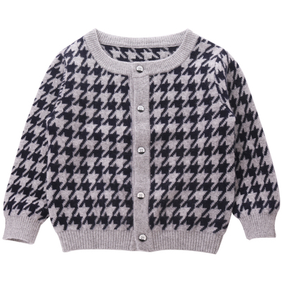 双层加厚小童宝宝针织羊绒衫