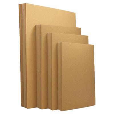 a4a3牛皮纸加厚手工绘画财务凭证