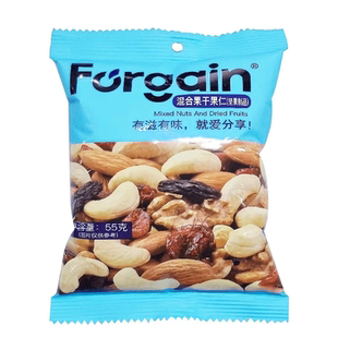 富锦混合坚果干果仁每日坚果核桃巴旦木腰果仁蔓越莓学生营养早餐