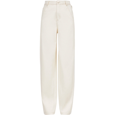 ONLY磨毛加绒宽松气球版型牛仔裤