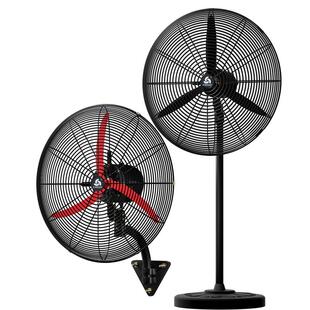 志高牌工业级工业扇摇头风扇壁挂式挂壁扇落地扇牛角扇强力大风力