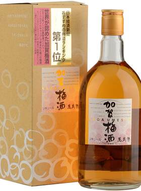日本梅子酒万岁乐加贺720ml果酒