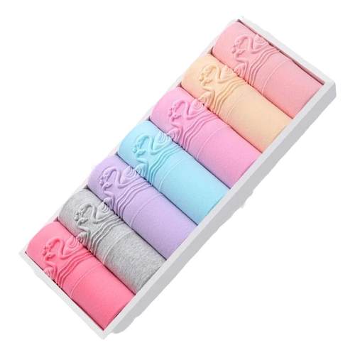 新款女内裤纯棉高腰收腹提臀石墨烯抗菌女士全棉塑身大码三角短裤