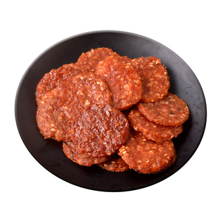 炭烤金钱猪肉脯蜜汁黑椒潮汕特产肉脯干解馋休闲零食小吃年货散装