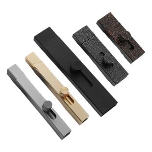 插销门栓免打孔门锁卡扣卫生间厕所门锁扣简易平移推拉门锁门神器