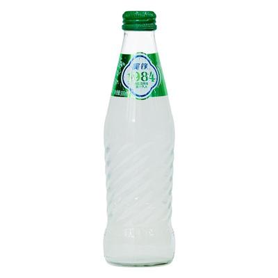 吴铮海盐荔枝味碳酸饮料玻璃装夏季畅饮 解腻小特色碳酸饮品