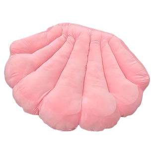 大号蚌壳抱枕儿童贝壳睡袋客厅沙发可穿戴玩偶女孩毛绒玩具娃娃