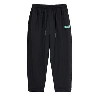 八分裤男夏季薄款纯棉宽松9分九分阔腿小个子休闲运动牛仔8分裤子