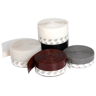 门缝门底密封条防风隔音贴房门大门下缝隙填补玻璃门门框挡风胶条