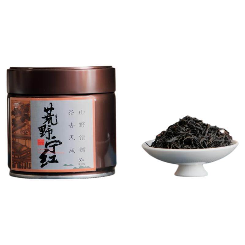 修水野生茶高山古树荒野红茶
