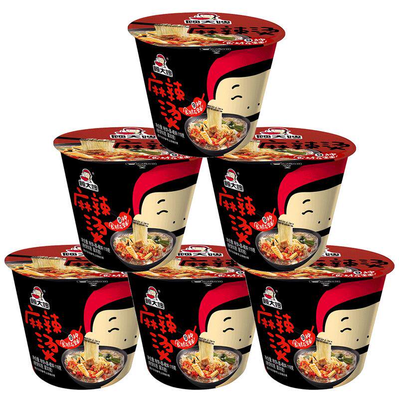 顾大嫂麻辣烫速食非油炸泡面