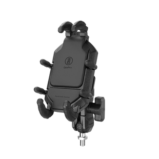 五匹osopro摩托车手机支架M10甲壳支架防盗电动车导航固定架踏板