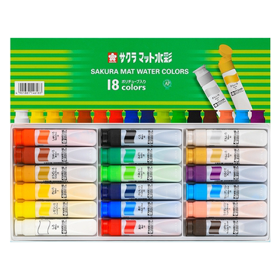 樱花半透明水彩颜料透明度高