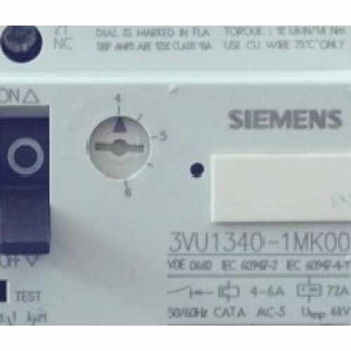 议价电动机保护断路器3VU13401ME003VU13维修