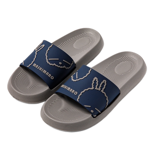 流氓兔踩屎感凉拖鞋男夏季外穿防滑厚底居家浴室洗澡EVA拖鞋女夏