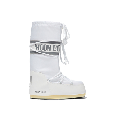 【圣诞礼物】 经典款男女同款不分左右白色ICON尼龙高筒雪地靴