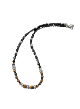 Arthur.k天照虎眼黑玛瑙项链