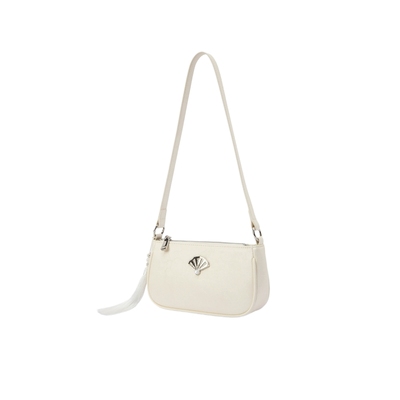 森马包包腋下包女银色包包新中式手提包典雅国风斜挎包时尚单肩包