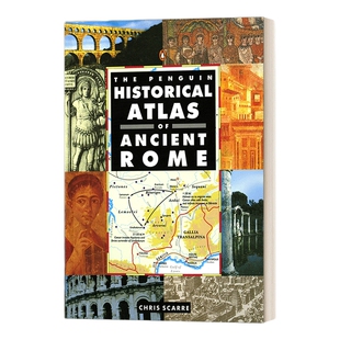 英文原版 The Penguin Historical Atlas of Ancient Rome 古罗马企鹅历史地图集 英文版 进口英语原版书籍
