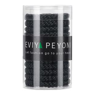 甜美简约高弹力发圈女扎头发皮筋加粗强拉不断头绳高马尾皮筋发饰