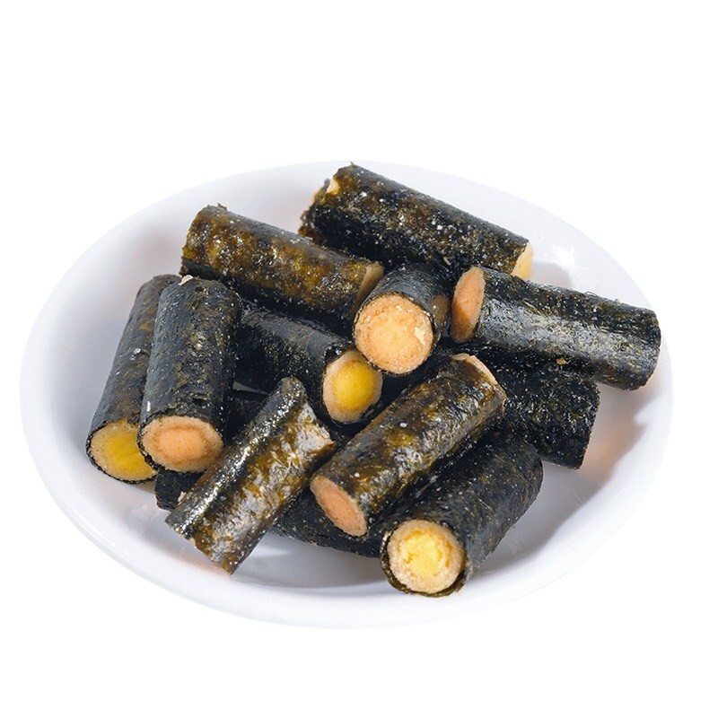 海苔肉松卷儿童孕妇零食小吃休闲食品海苔夹心脆网红爆款独立包装