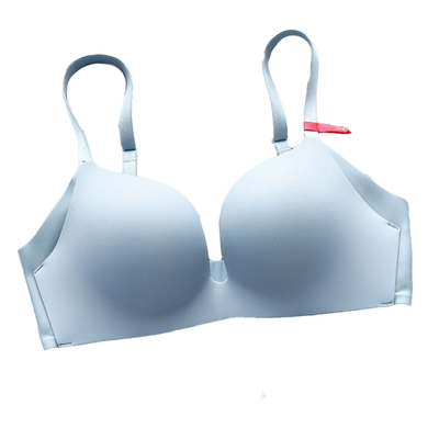 趣安芬文胸简约光面聚拢内衣女