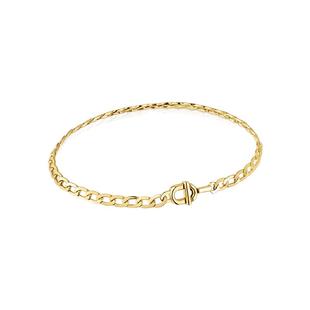 【新品】TOUS/桃丝熊MANIFESTO系列银镀18K金手链情侣手链礼物