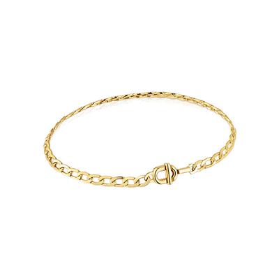 【新品】TOUS/桃丝熊MANIFESTO系列银镀18K金手链情侣手链礼物