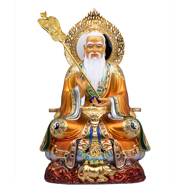 三清祖师铜像家用供奉保平安