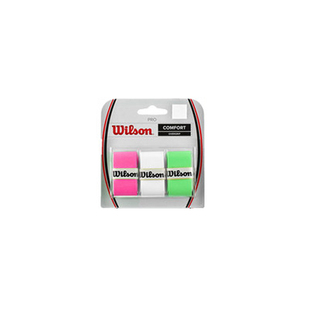 威尔胜 Wilson PRO OVERGRIP feel 吸汗带/手胶 粘性带孔 三条装