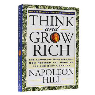 现货 英文原版 Think and Grow Rich 思考致富 破仑希尔Napoleon Hill 经典励志 毛边书