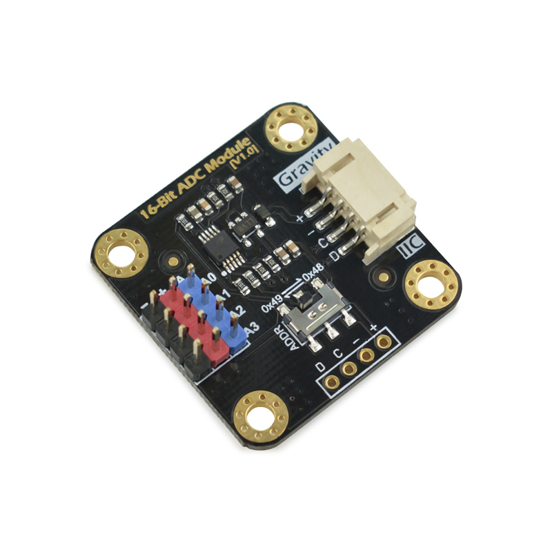 DFRobot I2C ADS1115 16位转换模块ADC数据采集适用Arduino树莓派