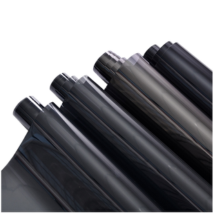 10米全遮光玻璃贴纸防晒隔热膜窗户门防窥防走光阳台遮阳建筑贴膜