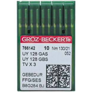 德国进口格罗茨机针UY128GAS防热金针绷缝车三针五线坎车机针坎车