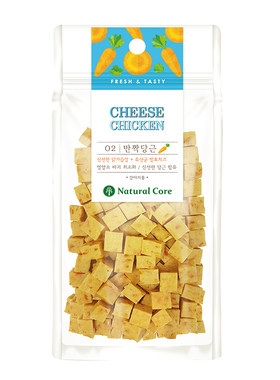 韩国奶酪粒胡萝卜训练奖励鸡肉