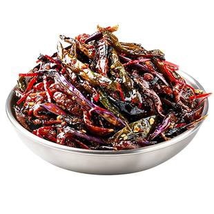 茄子干鱿鱼丝辣椒延边朝鲜族特产咸菜泡菜下饭菜酱香小咸菜245g