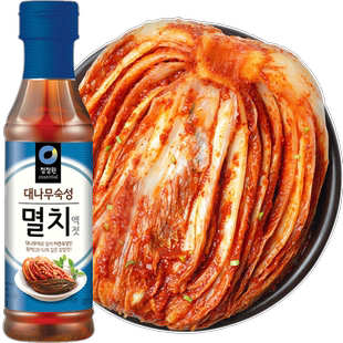 韩国进口清净园鱼露500g韩式泡菜专用调味汁泰式鱼酱油海鲜调味料