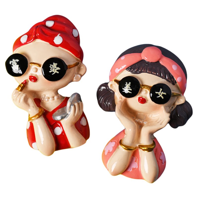 冰箱贴磁贴可爱卡通3d立体装饰贴