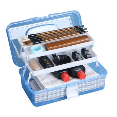 送纸毛笔套装初学书法工具箱套装